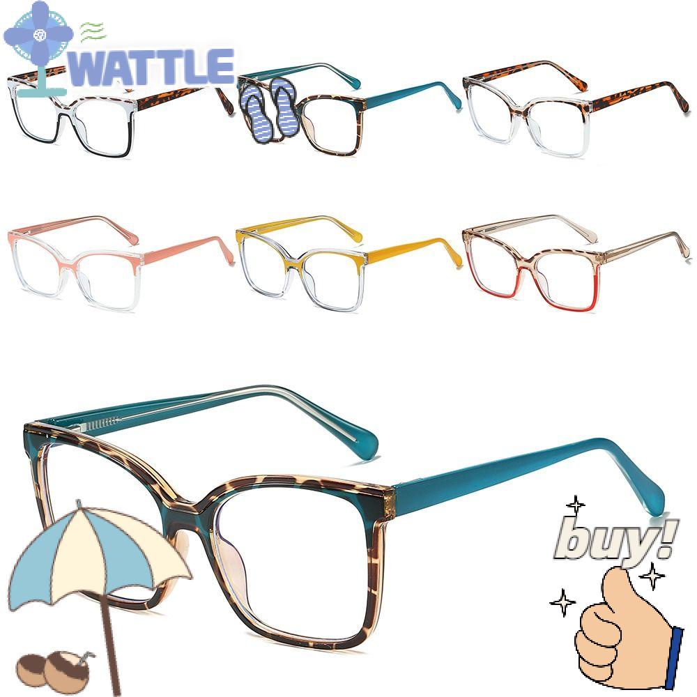 Kính Chống Lóa Và Tia UV Tròng Phẳng Không Đục Lỗ Màu Xanh Dương