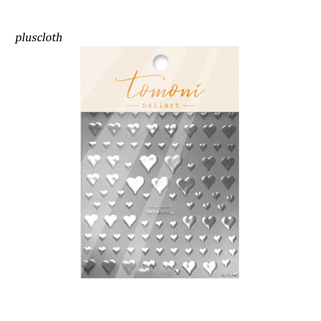 Miếng Dán Trang Trí Móng Tay Tự Dính Không Phai Màu Phong Cách Ins DIY 5D