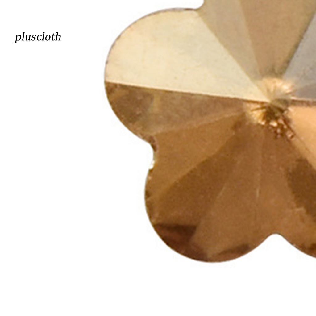 < Pluscloth > Set 10 Hạt Pha Lê Hoa Đào Nở Trang Trí Móng Tay Không Rơi Hiệu Ứng Trực Tuyến Ba Chiều DIY