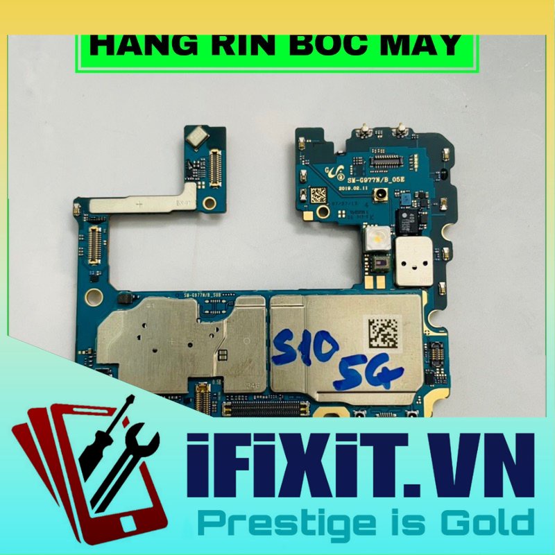 Main Samsung S10 5G Nguyên Rin Bóc Máy - Bao Test Full Chức Năng