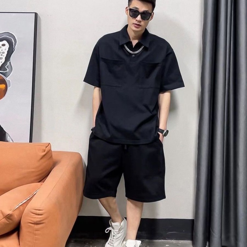 Áo Thun POLO Tay Ngắn Cỡ Lớn 150kg Thời Trang Mùa Hè Hàng Mới Dành Cho Nam