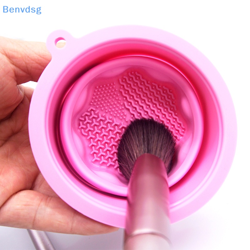 Giá Silicone Phơi Khô Cọ Trang Điểm Có Thể Gấp Gọn Tiện Dụng