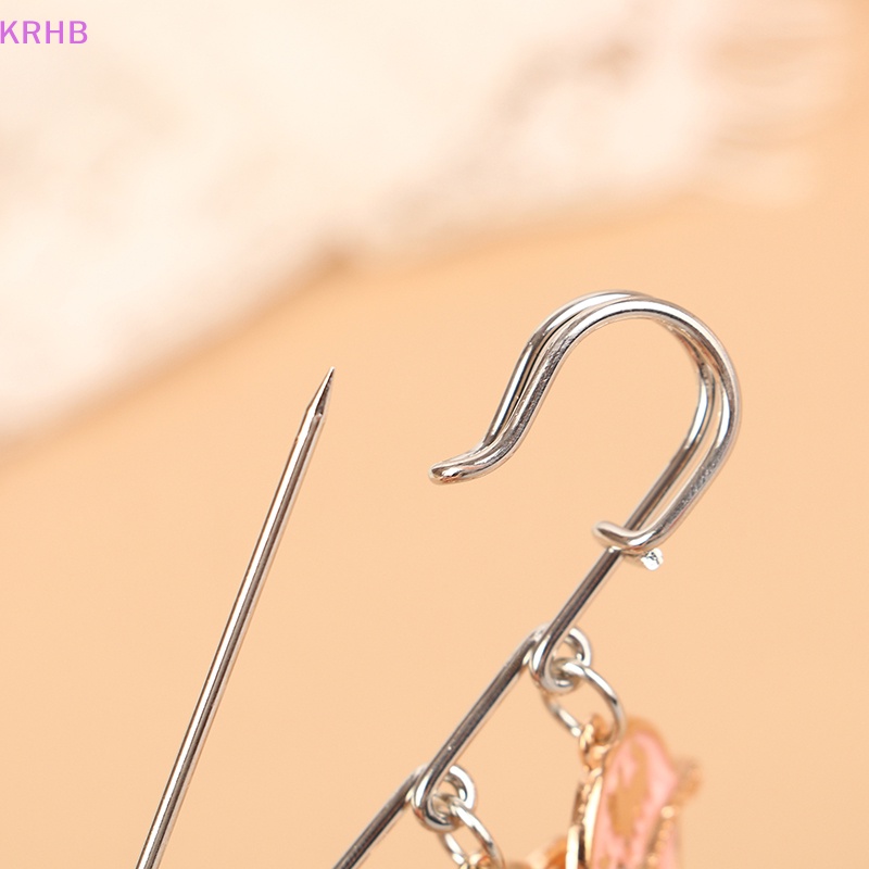 Ghim Cài Áo Hình Thỏ Đính Đá Nhân Tạo Thời Trang Dành Cho Cả Nam Và Nữ Mới