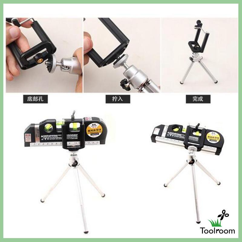 Giá Đỡ Ba Chân Bằng Laser 4.9 "- 7.3" Có Thể Điều Chỉnh