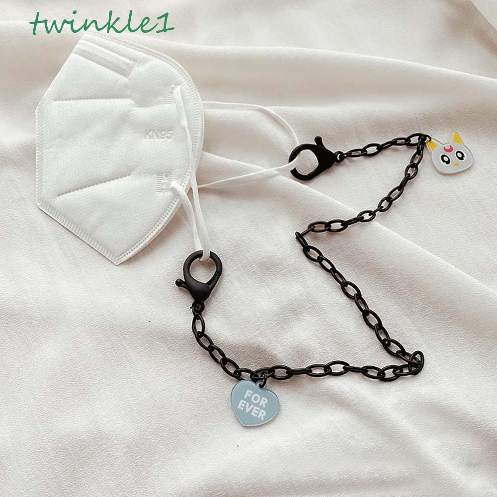 Dây Đeo Giữ Mắt Kính Bằng Acrylic Họa Tiết Hoạt Hình Chống Thất Lạc Tiện Dụng