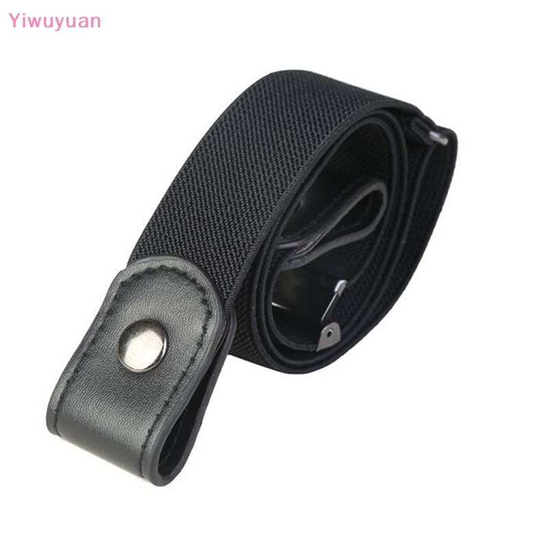 < Yiwuyuan > Thắt Lưng Co Giãn Không Có Khóa Cài Cài Dành Cho Quần Jean Nam Nữ Không Cần Khóa Mới
