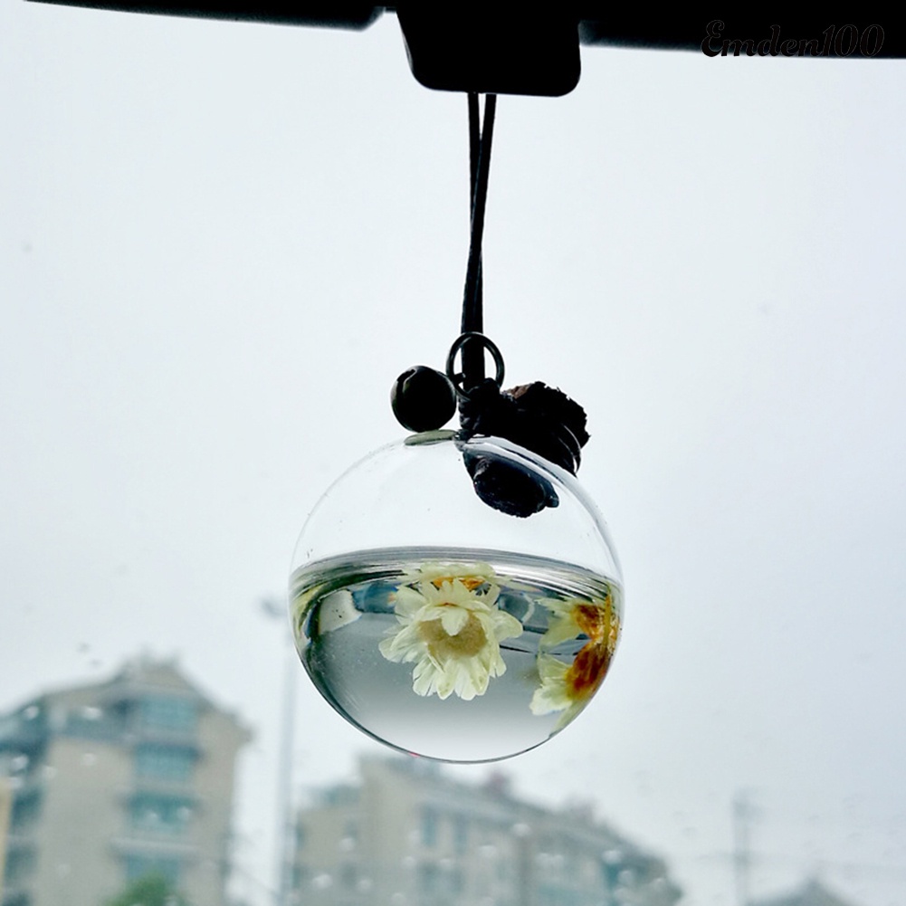 Lọ Rỗng Trong Suốt Đựng Nước Hoa Treo Xe Hơi / Nhà Cửa