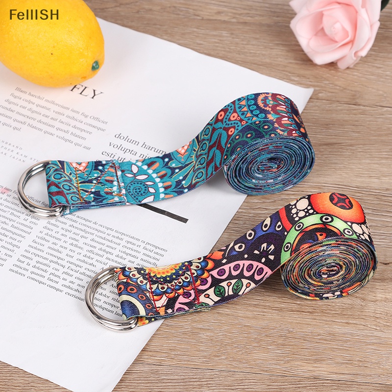 Dây Đai Tập Yoga Điều Chỉnh Được In Họa Tiết Nhiều Màu 439br