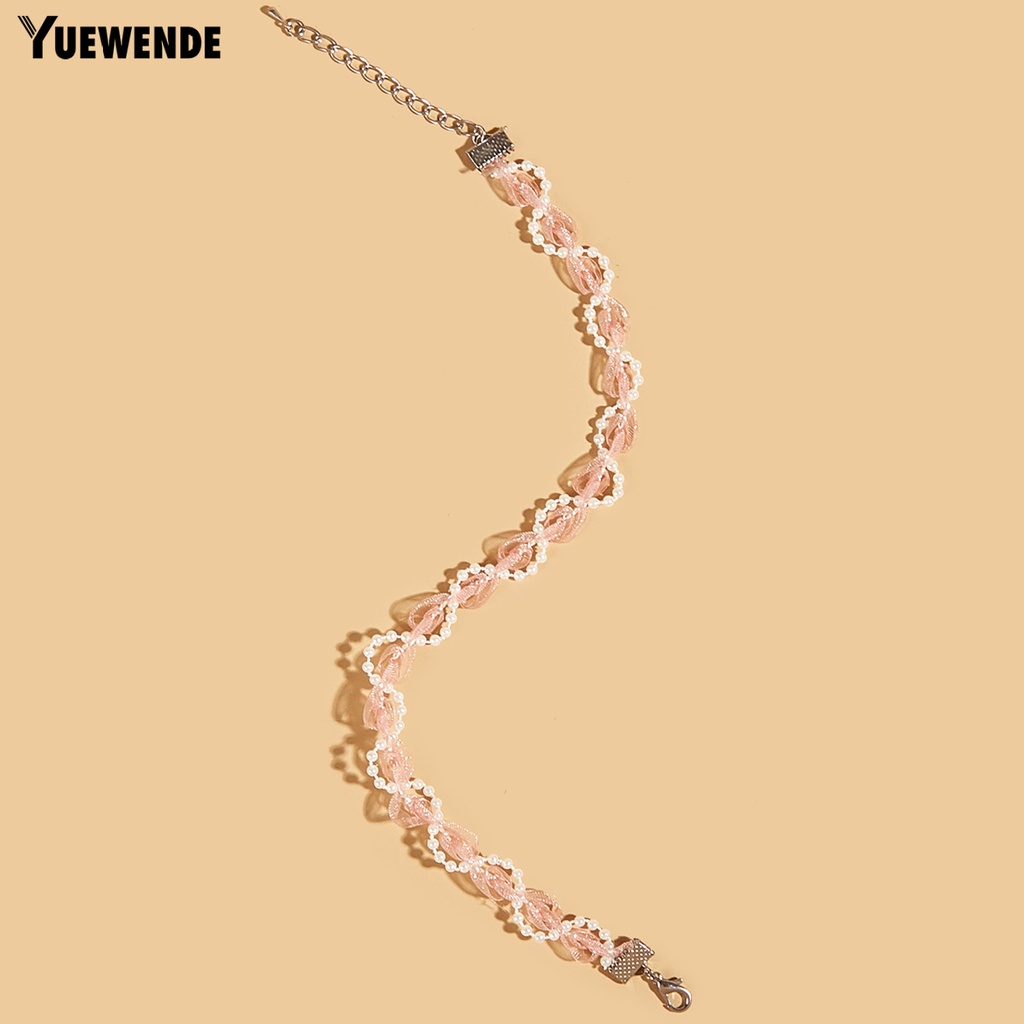 Yq.e Vòng Cổ Công Chúa Phối Ren Đính Ngọc Trai Giả Thêu Họa Tiết Dân Tộc Ngọt Ngào Thoáng Khí Cho Thú Cưng