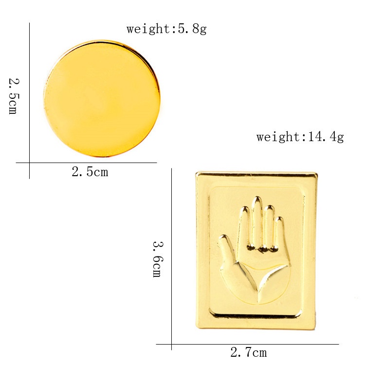 Trâm Cài Áo Hình Bàn Tay Kujo Jotaro Thời Trang