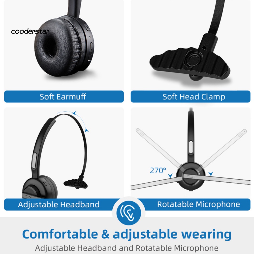 Tai Nghe Không Dây Kết Nối Bluetooth Có Thể Điều Chỉnh Thoải Mái