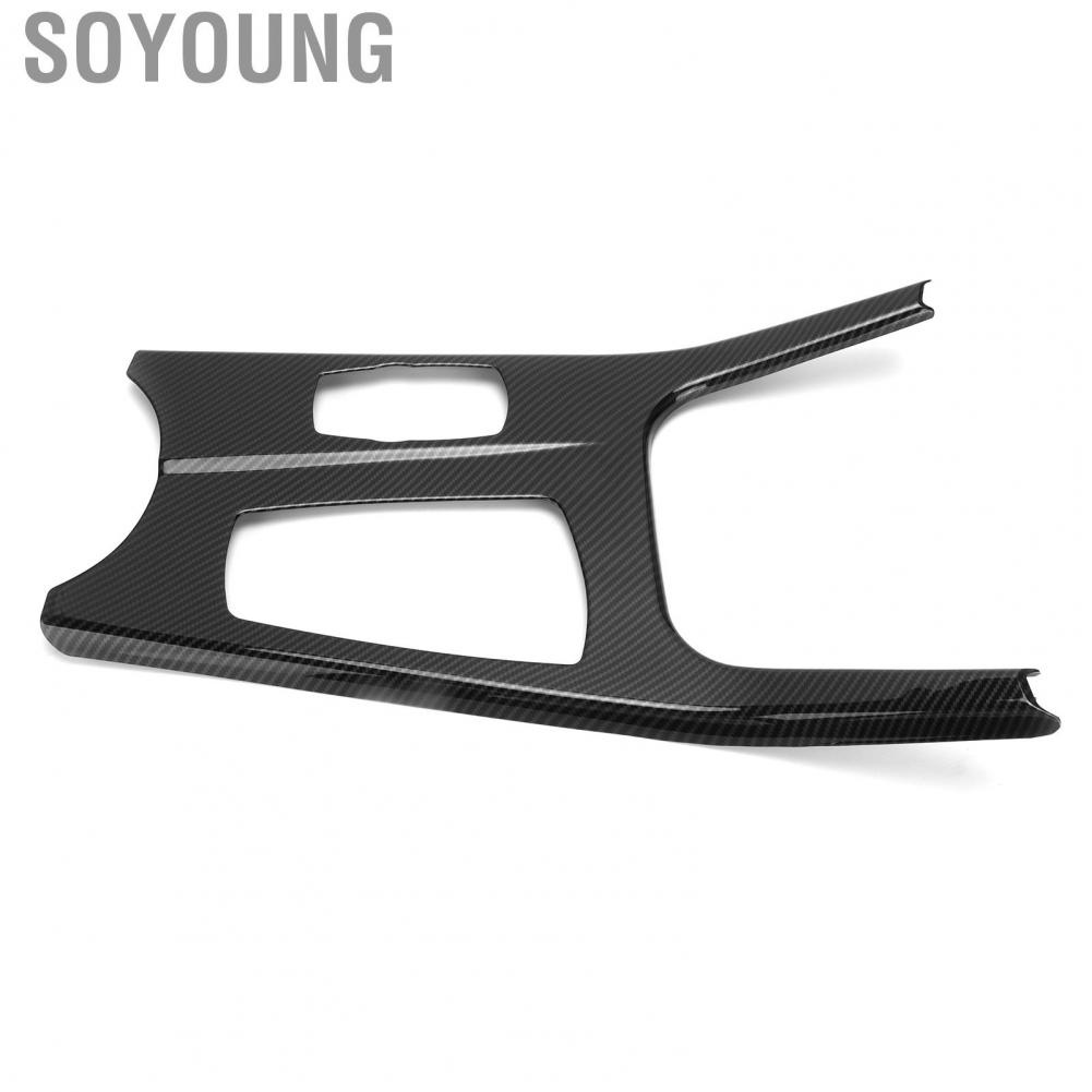 Soyoung Car Stereo Frame  Wear Proof Dash Bezel Sturdy for Replacement FORD FIESTA 1995‑2001