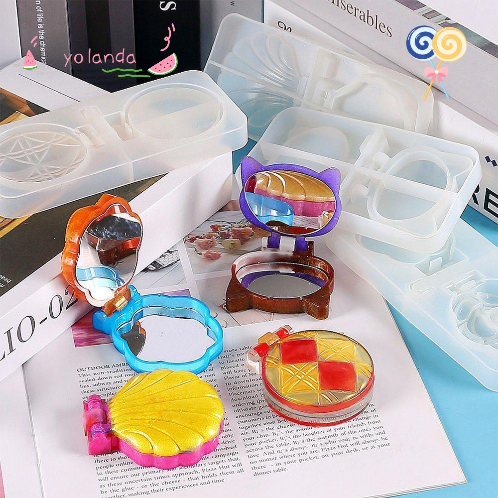 Khuôn Làm Gương Trang Điểm Handmade 3D Tiện Lợi