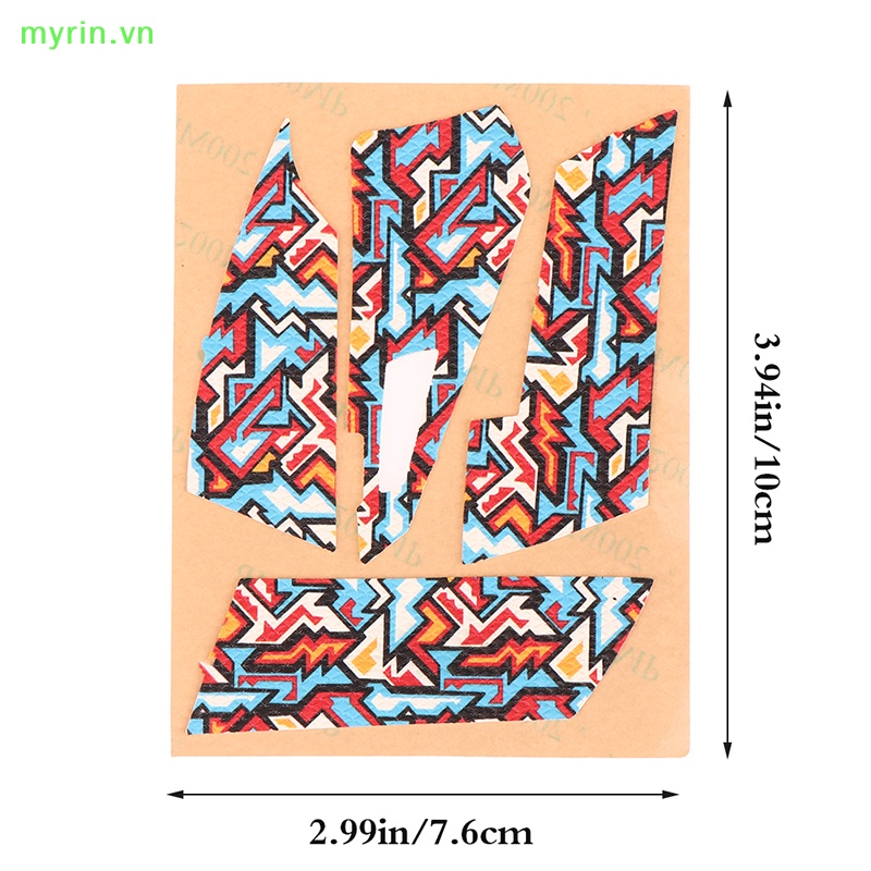 Myrin 1pc mouse grip tape skate diy sticker non slip suck sweat for logitech g402 vn