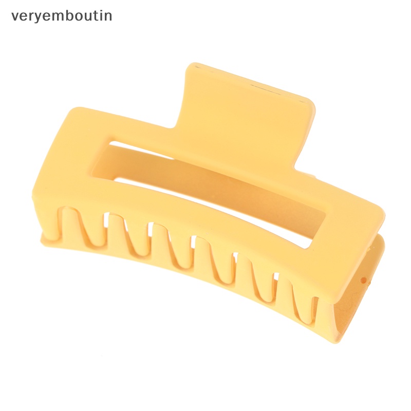 Kẹp Tóc Càng Cua Hình Vuông Đơn Giản 1 Cái Cho Nữ