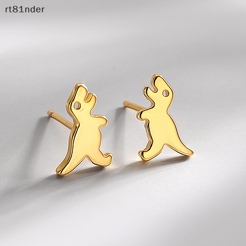 Rt Khuyên Tai Hình Khủng Long Mini Đơn Giản Thời Trang Cho Nữ