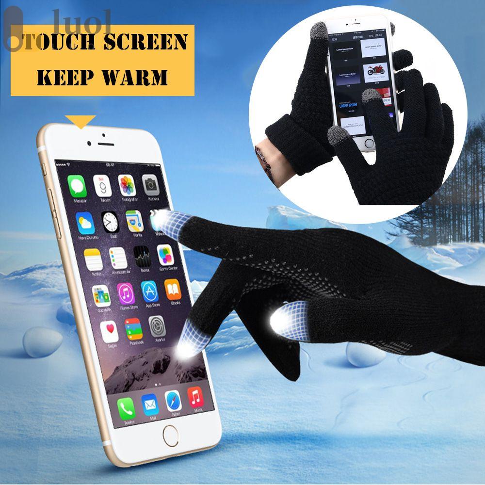 Găng Tay Len Có Thể Sử Dụng Màn Hình Cảm Ứng Dành Cho Nam Và