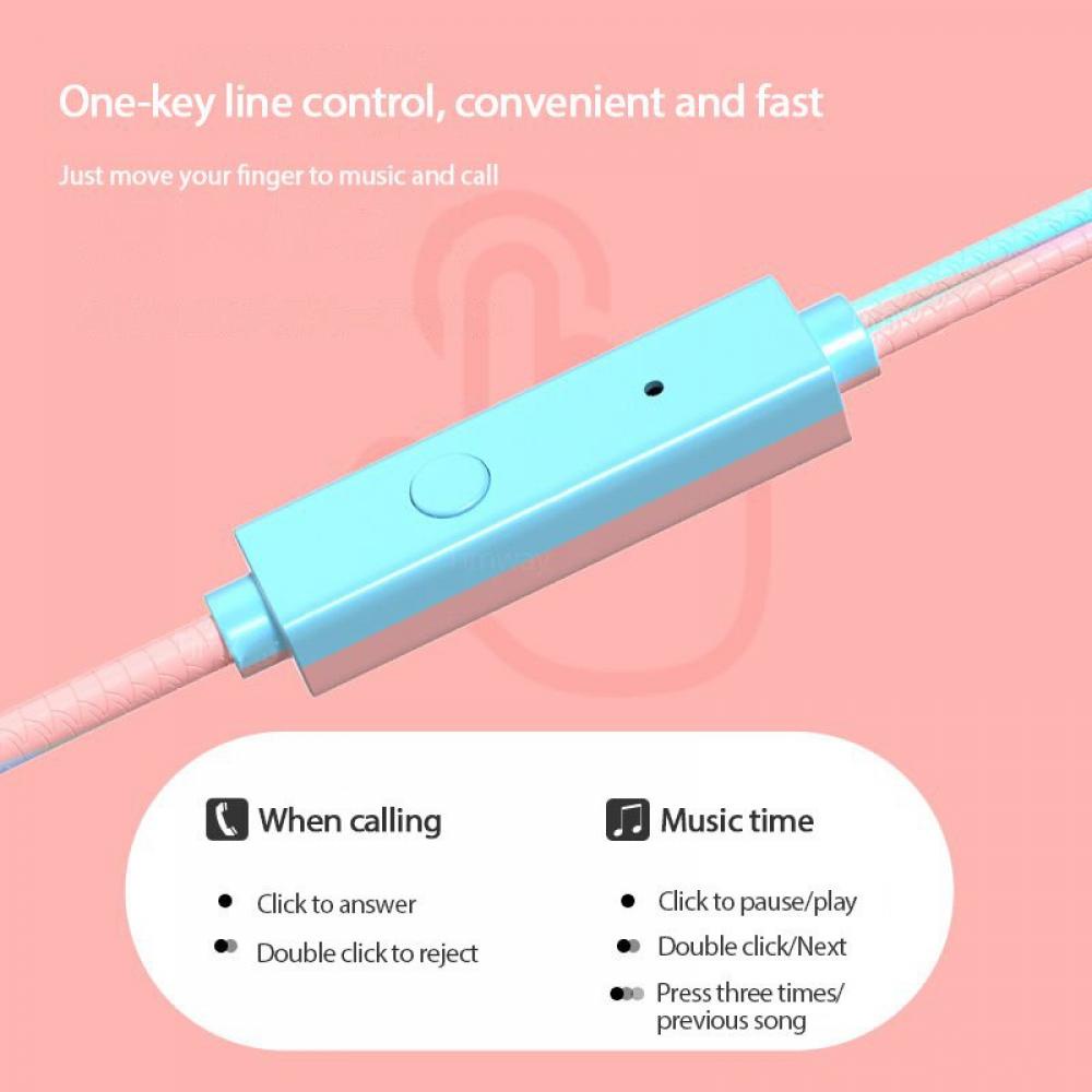 Tai Nghe Nhét Tai Jack 3.5mm Âm Thanh Stereo Sống Động Có Micro Tiện Dụng