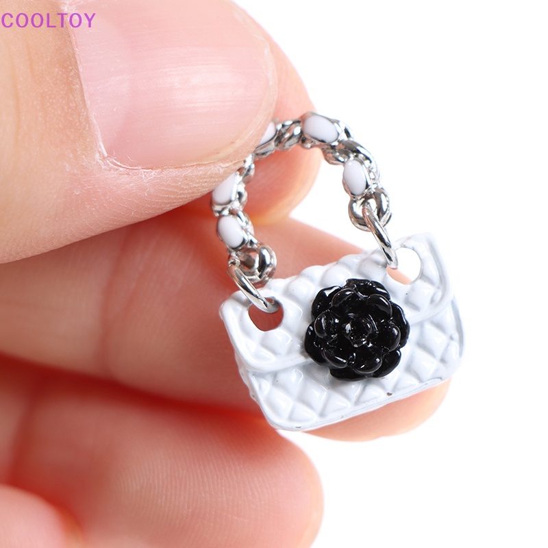 Bộ 2 Túi Xách Da Thời Trang Cho Búp Bê 1: 6 1: 12