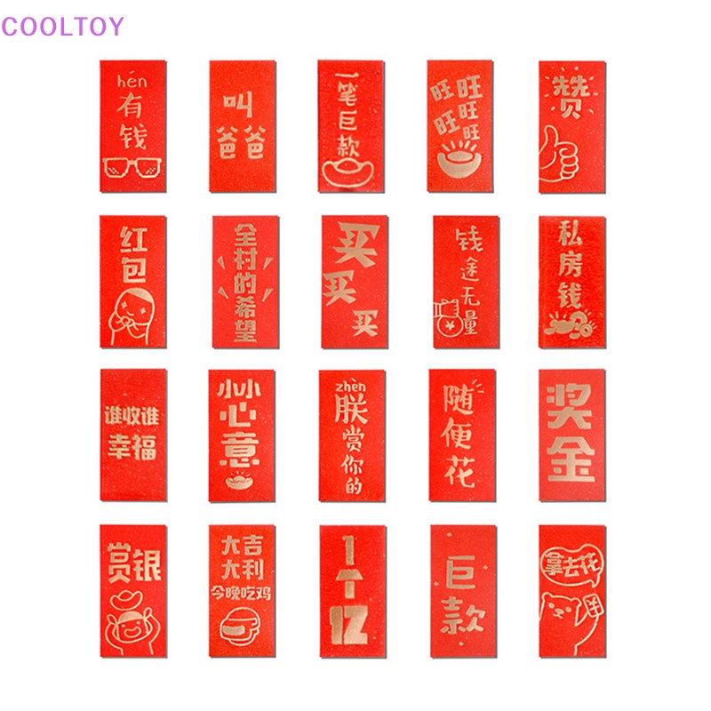 Set 10 Sticker Dán Trang Trí Năm Mới Cho Nhà Búp Bê Tỉ Lệ 1: 12
