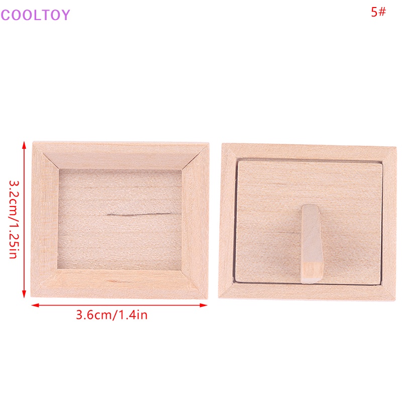 1 Bộ Khung Ảnh 1: 12 Dùng Trang Trí Nhà Búp Bê