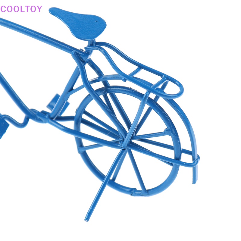 Cooltoy Mô Hình Xe Đạp Bằng Kim Loại Tỉ Lệ 1: 12 Trang Trí Nhà Búp Bê