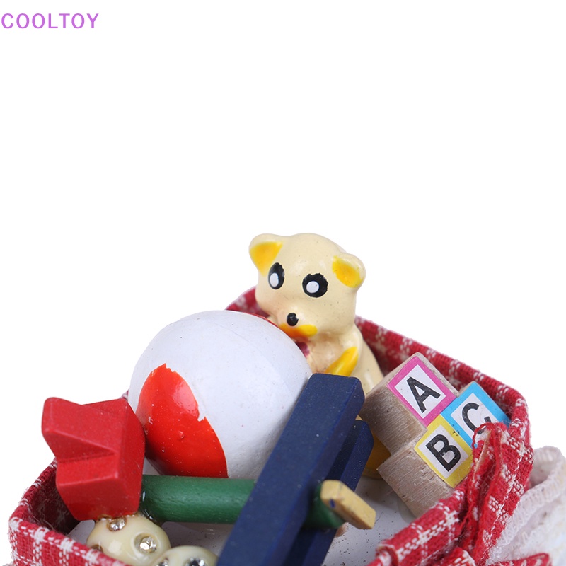 Cooltoy Hộp Đồ Chơi Mini Hình Gấu Tỉ Lệ 1: 12 Trang Trí Nhà Búp Bê