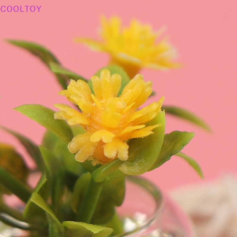 Cooltoy Chậu Cây Xanh Trang Trí Nhà Búp Bê Tỉ Lệ 1: 12