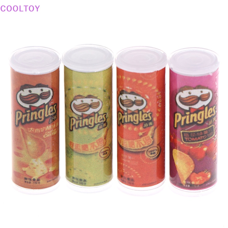 Set 4 Chai Đựng Khoai Tây Chiên 1: 12 Trang Trí Nhà Búp Bê