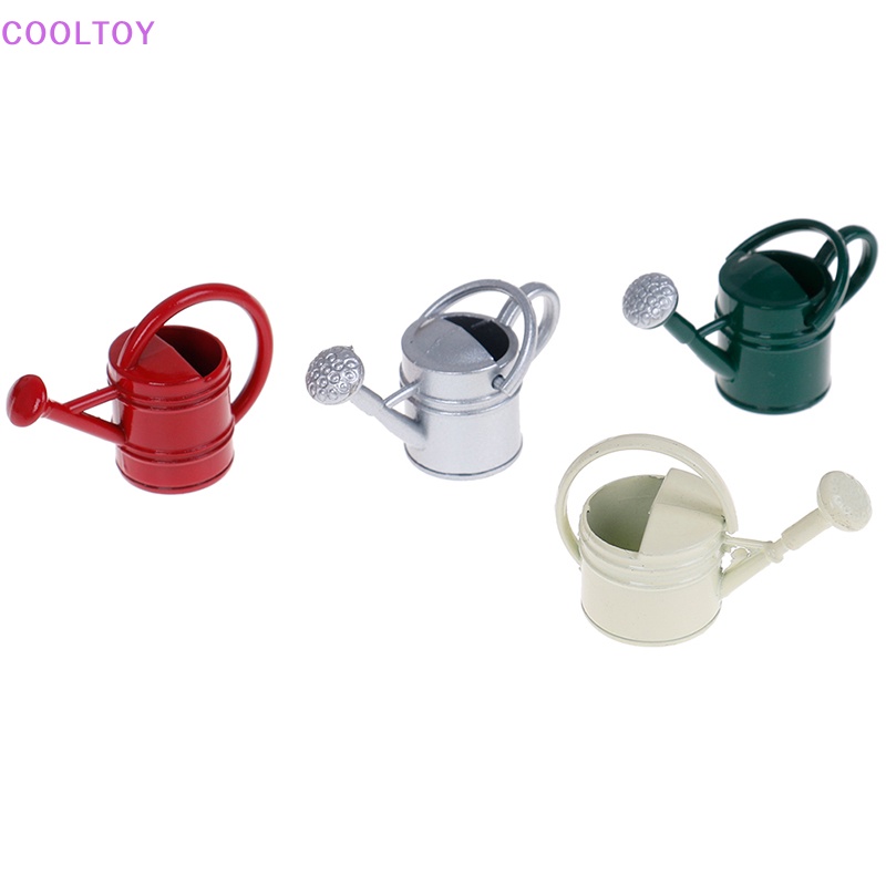 Cooltoy 1 Bình Tưới Nước Kim Loại Mini Tỉ Lệ 1: 12 Trang Trí Nhà Búp Bê