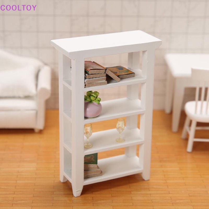 Mô Hình Kệ Sách 1: 12 Dùng Để Trang Trí Nhà Búp Bê