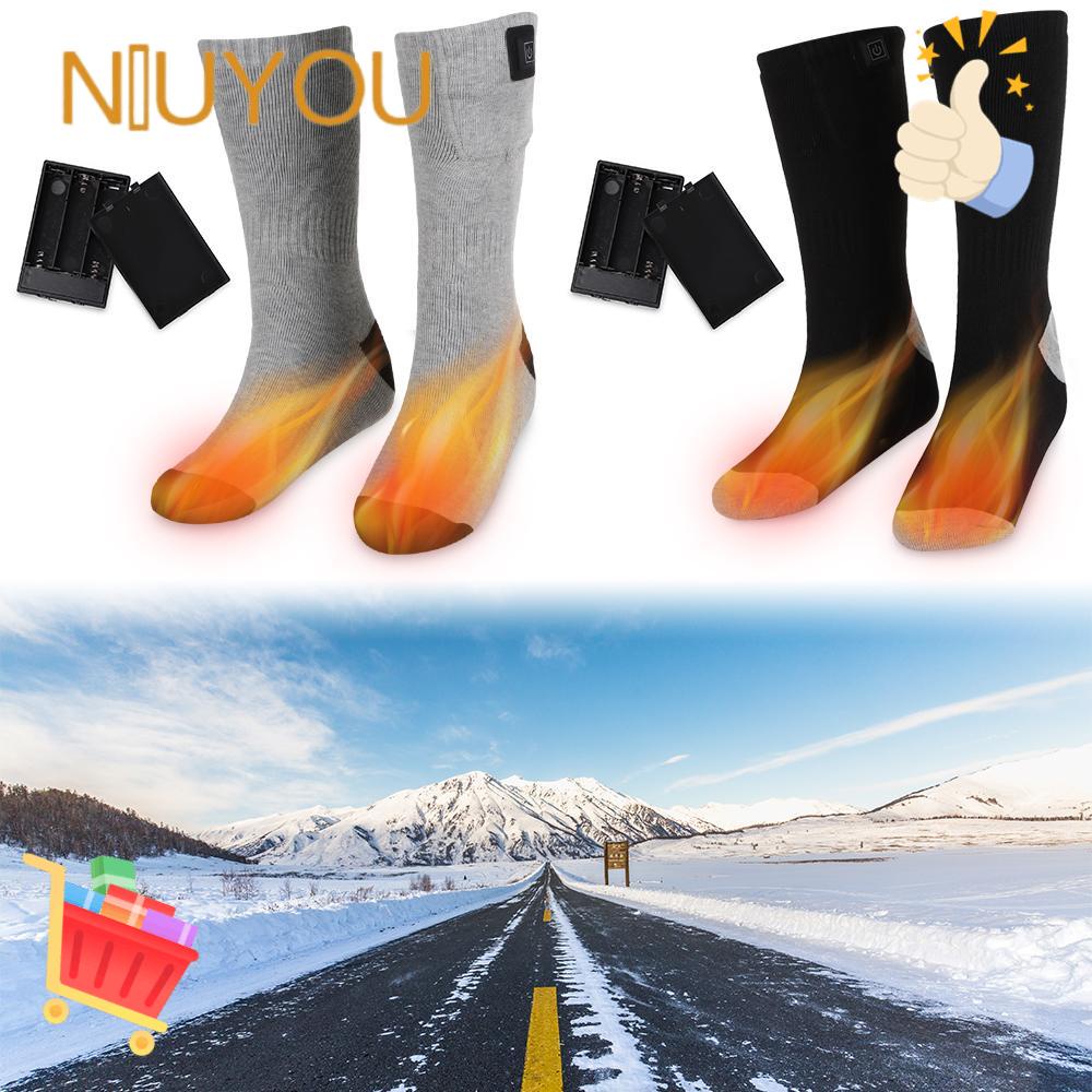 1 Đôi Vớ Thể Thao Giữ Nhiệt 3 Bánh Răng Có Thể Điều Chỉnh Cho Mùa Đông