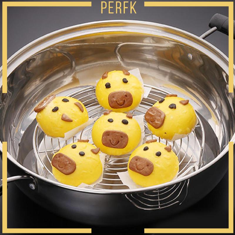 Khay Hấp Bằng Thép Không Gỉ Có Giá Đỡ Cho Nhà Bếp