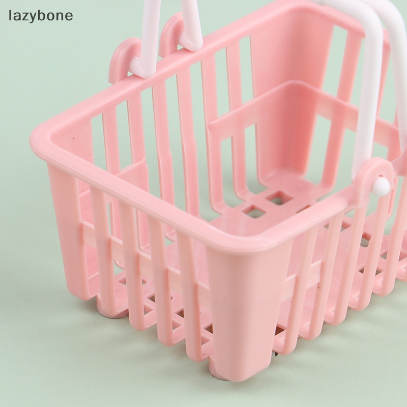 Set 2 Giỏ Mua Sắm Mini Đồ Chơi Dành Cho Nhà Búp Bê