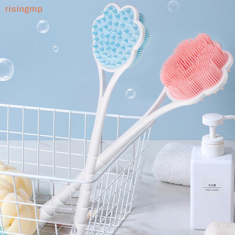 Bàn Chải Silicone Hai Mặt Chà Lưng Massage Cơ Thể Khi Tắm