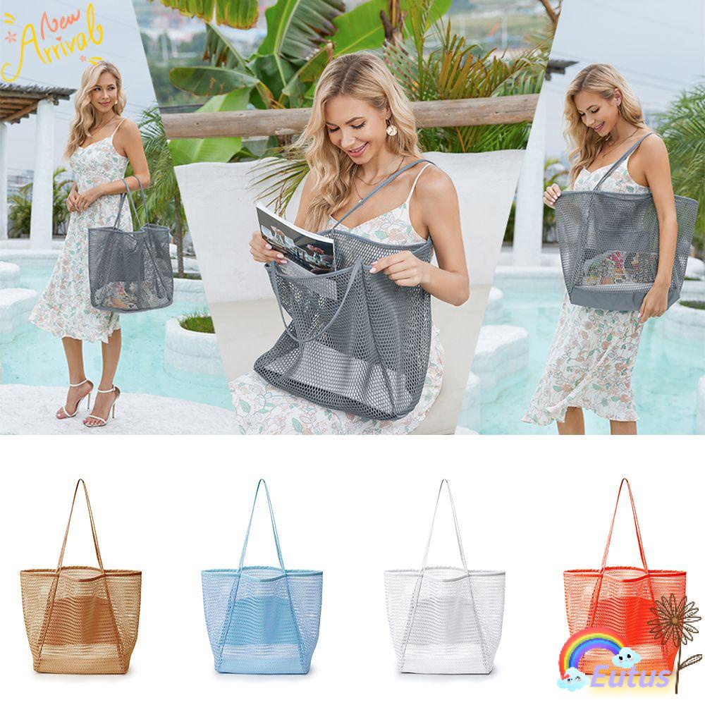 Túi Lưới Đeo Vai Sức Chứa Lớn Tiện Dụng Mang Theo Du Lịch / Bể bơi