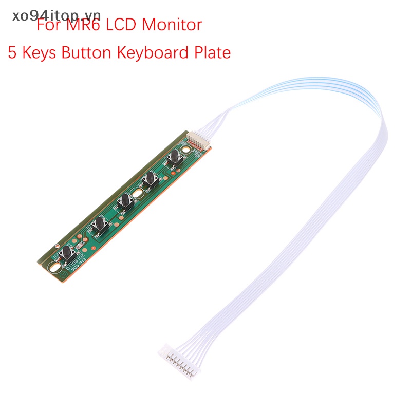 1 Bảng Mạch Điều Khiển OSD 5 Nút Bấm SMD Cho Màn Hình LCD MR6