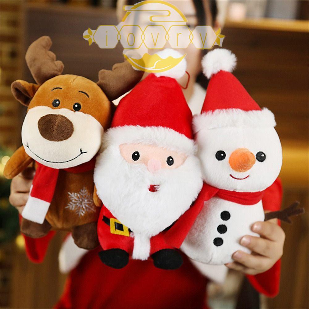Ông Già Noel Nhồi Bông Dễ Thương Cho Bé