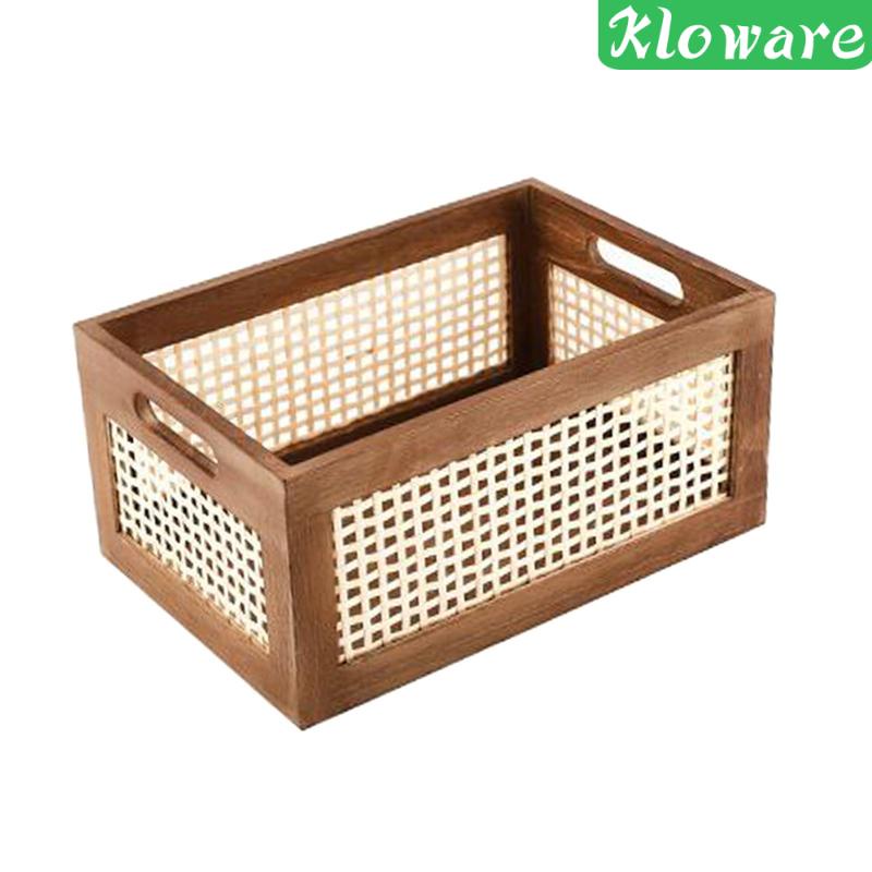 Hộp Gỗ Đựng Đồ Dùng Nhà Bếp / Phòng Ngủ Để Bàn Tiện Dụng