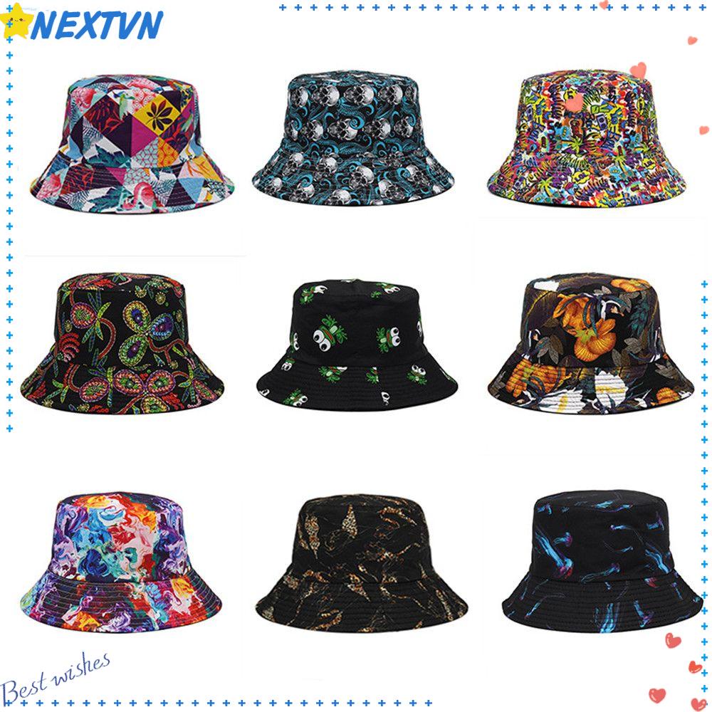 Mũ Bucket Thể Thao Chống Nắng In Họa Tiết Graffiti Thời Trang Mùa Hè Cho Nam Và Nữ
