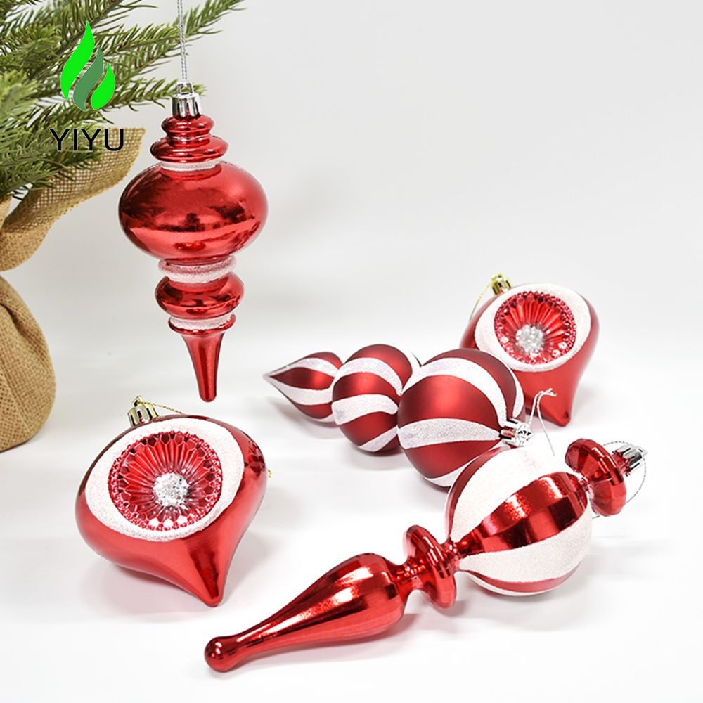 Quả Bầu Hồ Lô Bằng Nhựa Treo Trang Trí Cây Thông Giáng Sinh