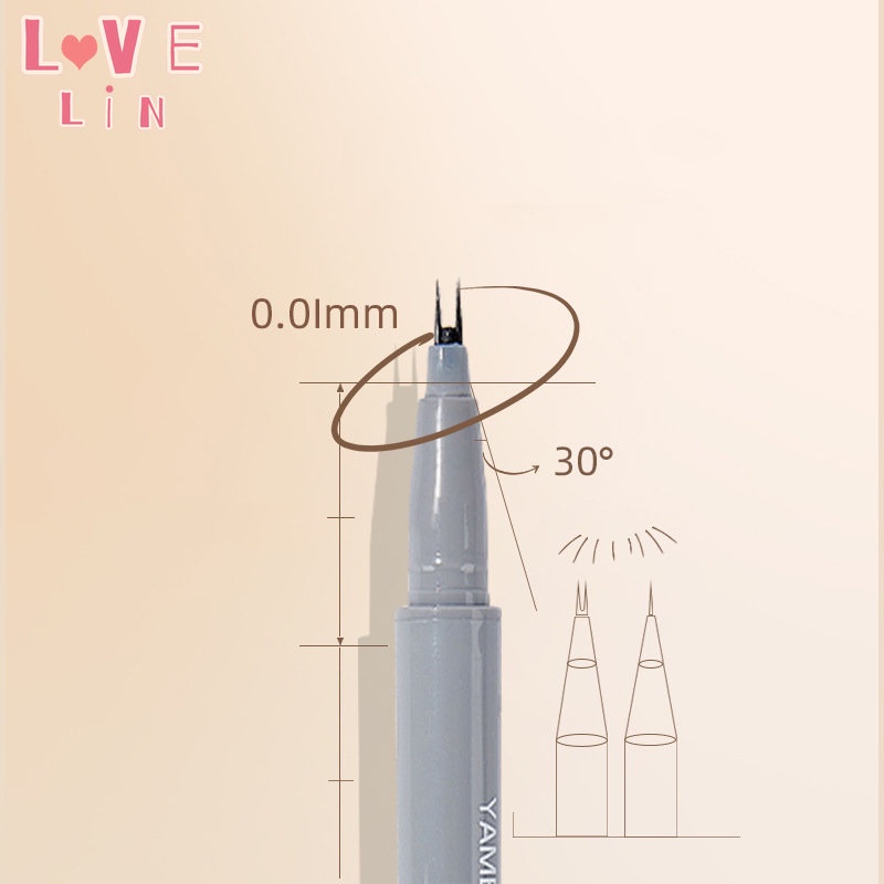 [lovelin] Bút Kẻ Mắt Dạng Lỏng Không Lem Chống Thấm Nước Kích Thước Mơ Mộng Hai Vuốt