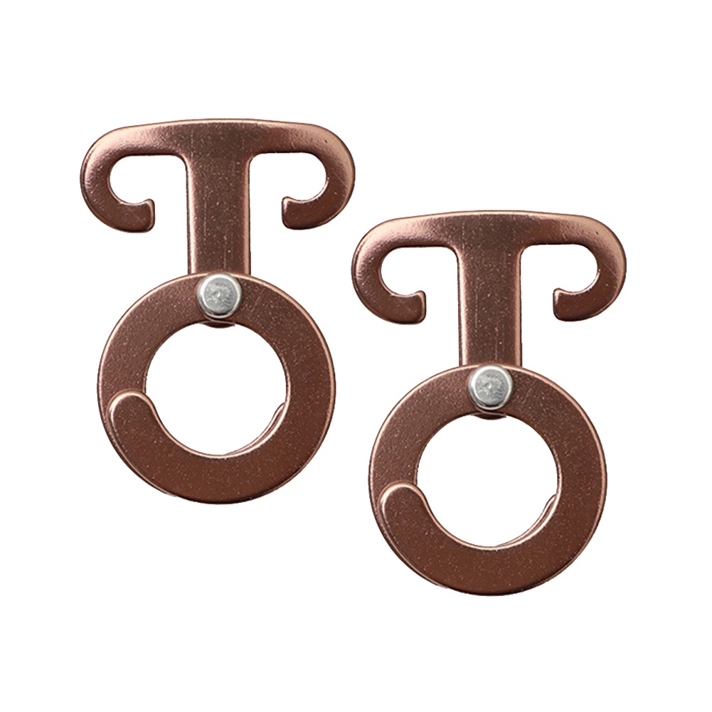 Set 2 Móc Treo Dây Thừng Cắm Trại Tiện Lợi