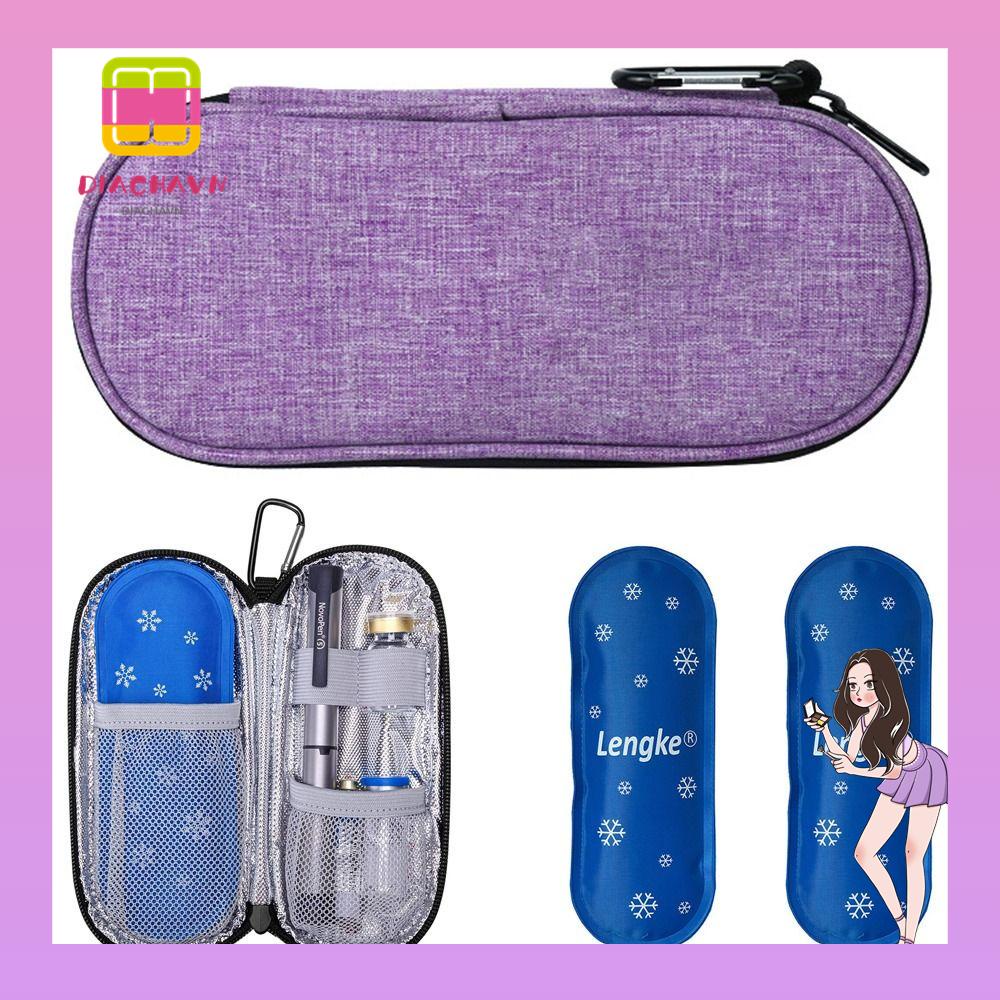 Túi Giữ Nhiệt Làm Mát Insulin Không Để Lại Đông Cho Diabetes