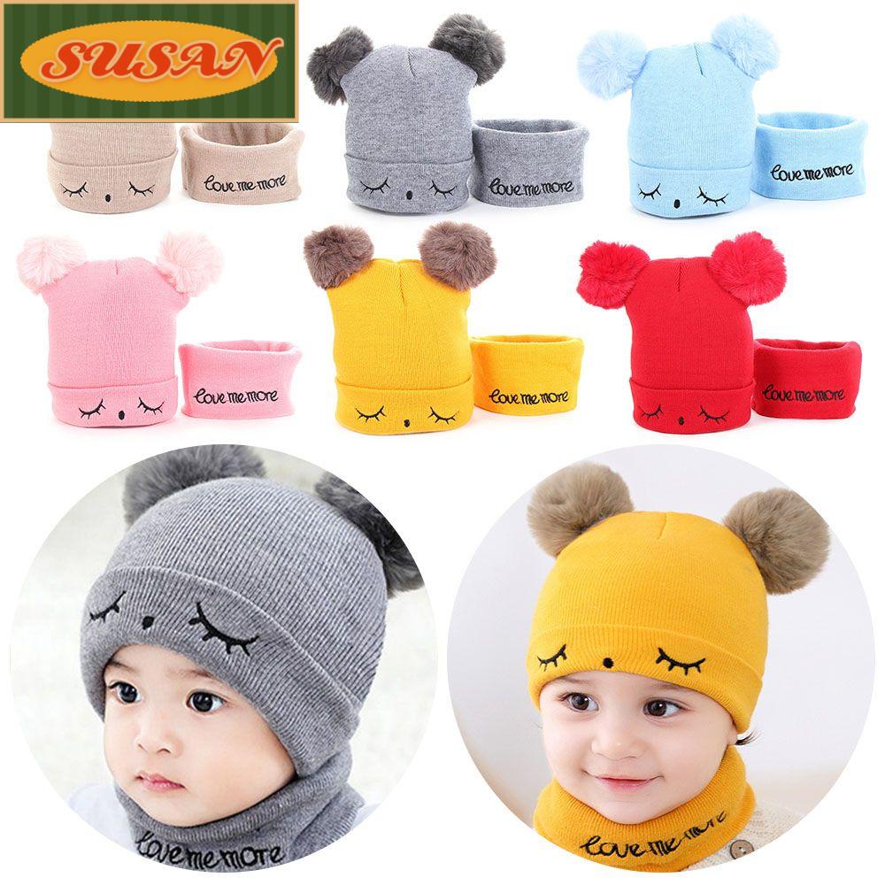 Nón Len Trùm Tai Kiểu Dáng Hoạt Hình Dễ Thương Cho Bé