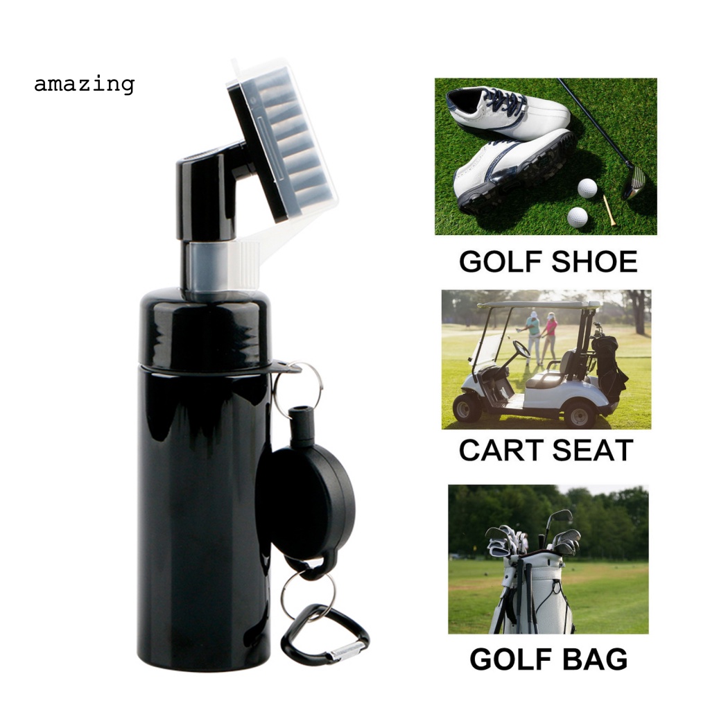 Bình Bóp Vệ Sinh Gậy Đánh Golf Chống Rò Rỉ Kèm Bàn Chải Đầu Gậy Đánh Golf