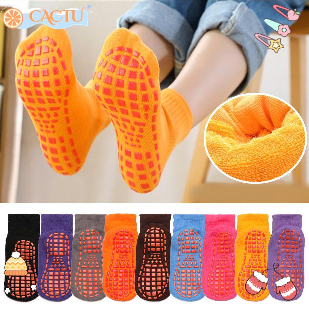 Vớ Cotton Chống Trượt In Họa Tiết Hoạt Hình Xinh Xắn Giữ Ấm Mùa Thu Đông Cho Người Lớn Và Trẻ Em