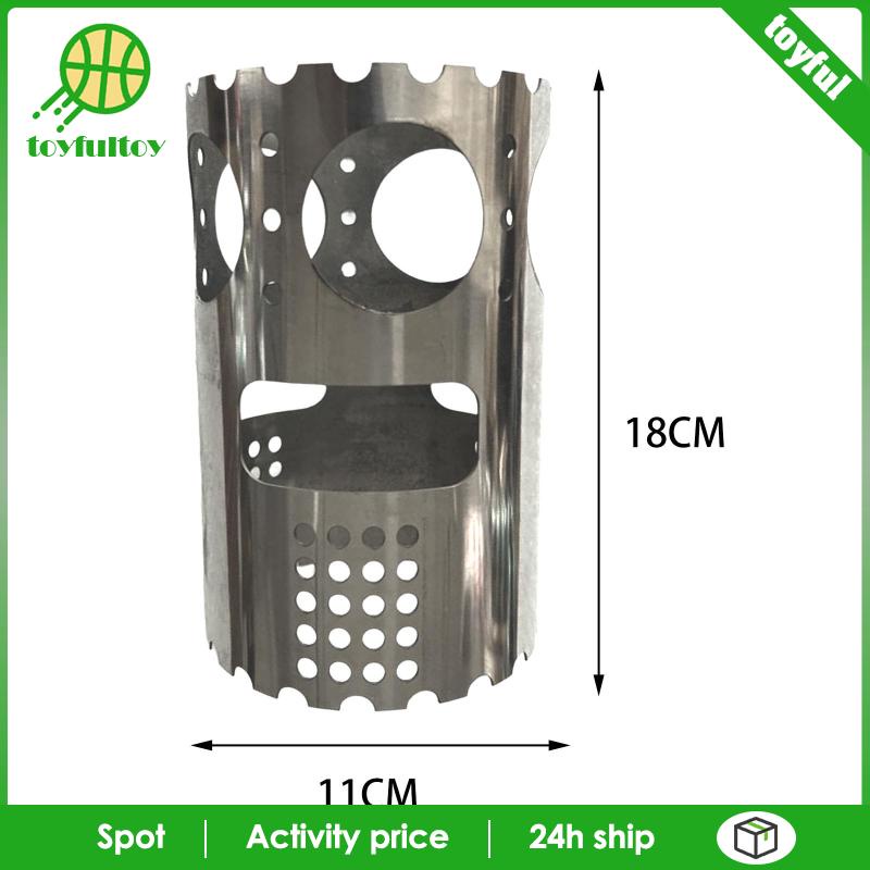 Giá Đỡ Chắn Gió Nấu Ăn Bằng Thép Không Gỉ Tiện Lợi Khi Đi Cắm Trại