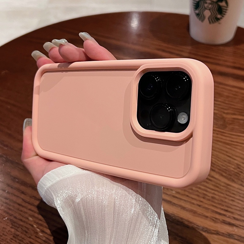 Ốp Điện Thoại Mềm Mặt Nhám Màu Trơn Đơn Giản Cho IPhone 14 Pro Max 13 12 11 Pro Max X XS XR Xsmax