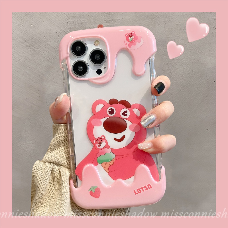 Ốp Điện Thoại TPU Mềm Hình Gấu / Thỏ 3D Đáng Yêu Cho IPhone XR 7Plus 13 11 14 12 Pro Max 7 8 Plus X XS Max
